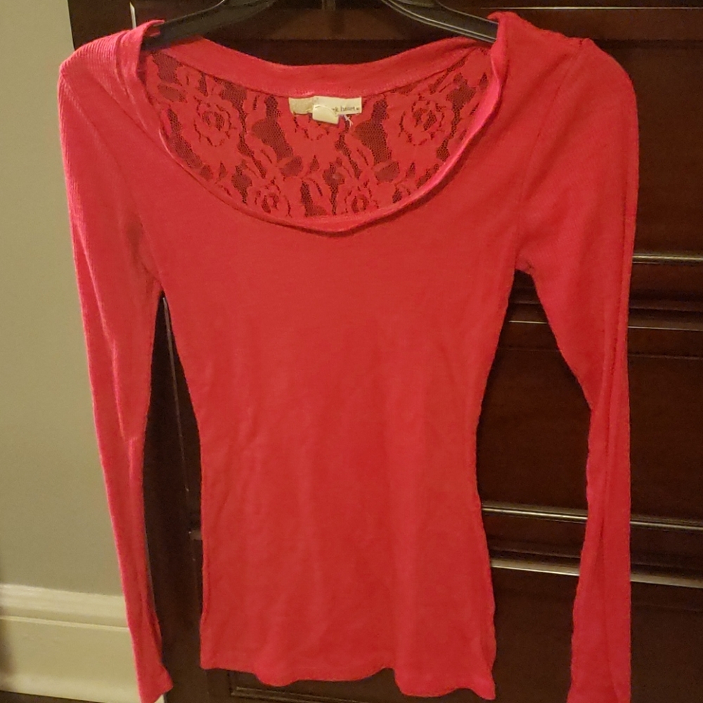 Long sleeve cotton shirt